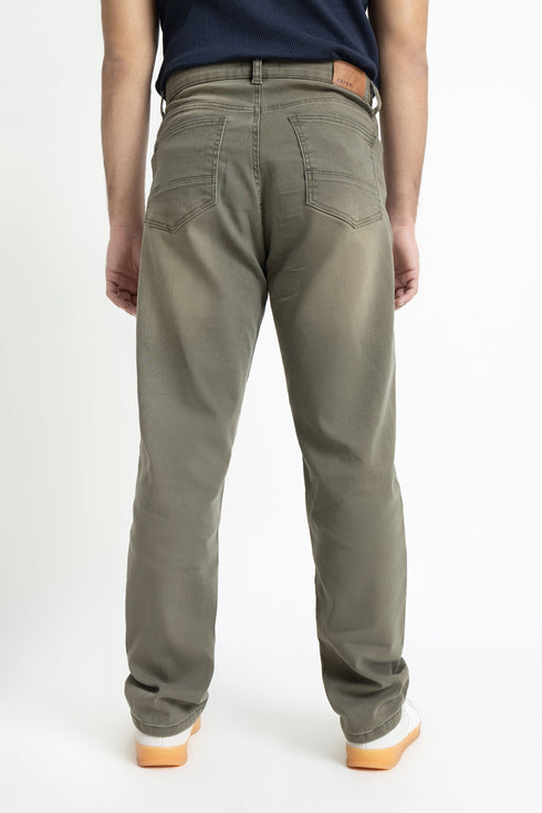 The Olive Loose Fit Jeans